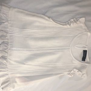 MinkPink cream colored blouse